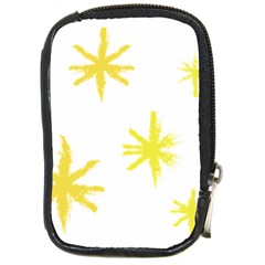 Line Painting Yellow Star Compact Camera Cases by Mariart