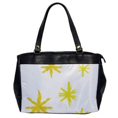 Line Painting Yellow Star Office Handbags by Mariart