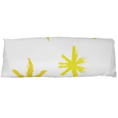 Line Painting Yellow Star Body Pillow Case (dakimakura) by Mariart