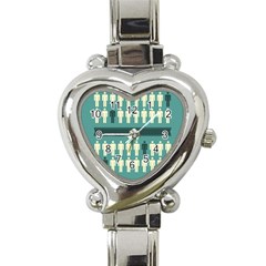 Man Peoplr Line Heart Italian Charm Watch by Mariart