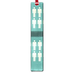 Man Peoplr Line Large Book Marks by Mariart