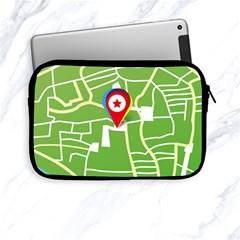 Map Street Star Location Apple Ipad Mini Zipper Cases by Mariart