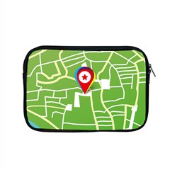 Map Street Star Location Apple Macbook Pro 15  Zipper Case