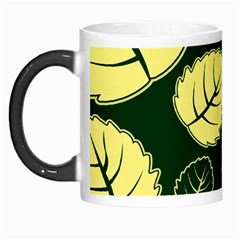 Leaf Green Yellow Morph Mugs by Mariart