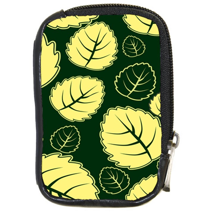 Leaf Green Yellow Compact Camera Cases