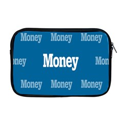 Money White Blue Color Apple Macbook Pro 17  Zipper Case by Mariart