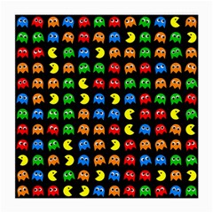 Pacman Seamless Generated Monster Eat Hungry Eye Mask Face Rainbow Color Medium Glasses Cloth by Mariart