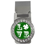 Parks And Tally Love Printable Green Money Clips (CZ)  Front