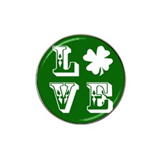 Parks And Tally Love Printable Green Hat Clip Ball Marker (4 pack)