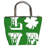 Parks And Tally Love Printable Green Bucket Bags Back