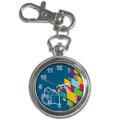 Photography Potraite Panorama Key Chain Watches by Mariart