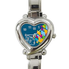 Photography Potraite Panorama Heart Italian Charm Watch by Mariart