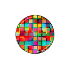 Plaid Line Color Rainbow Red Orange Blue Chevron Hat Clip Ball Marker (4 Pack) by Mariart