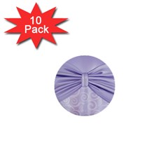 Ribbon Purple Sexy 1  Mini Buttons (10 Pack)  by Mariart