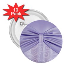 Ribbon Purple Sexy 2 25  Buttons (10 Pack) 