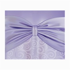 Ribbon Purple Sexy Small Glasses Cloth by Mariart