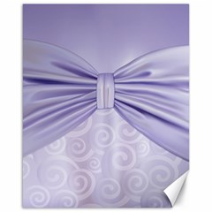 Ribbon Purple Sexy Canvas 16  X 20   by Mariart