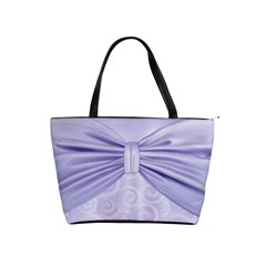 Ribbon Purple Sexy Shoulder Handbags by Mariart