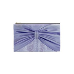 Ribbon Purple Sexy Cosmetic Bag (small)  by Mariart