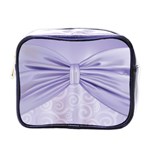 Ribbon Purple Sexy Mini Toiletries Bags Front