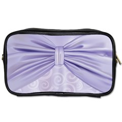 Ribbon Purple Sexy Toiletries Bags 2-side by Mariart