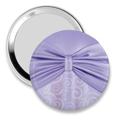 Ribbon Purple Sexy 3  Handbag Mirrors by Mariart