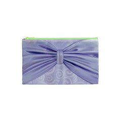 Ribbon Purple Sexy Cosmetic Bag (xs) by Mariart