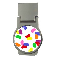 Seed Beans Color Rainbow Money Clips (round)  by Mariart