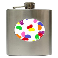 Seed Beans Color Rainbow Hip Flask (6 Oz) by Mariart