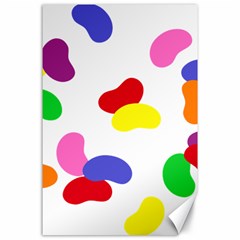 Seed Beans Color Rainbow Canvas 24  X 36  by Mariart