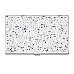 Musical Notes Song Business Card Holders by Mariart