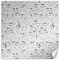 Musical Notes Song Canvas 12  X 12   by Mariart