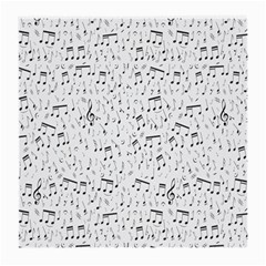 Musical Notes Song Medium Glasses Cloth (2-side) by Mariart