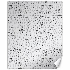 Musical Notes Song Canvas 11  X 14   by Mariart