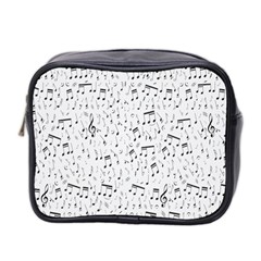 Musical Notes Song Mini Toiletries Bag 2-side by Mariart