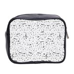 Musical Notes Song Mini Toiletries Bag 2-Side Back