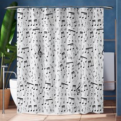 Musical Notes Song Shower Curtain 60  X 72  (medium)  by Mariart