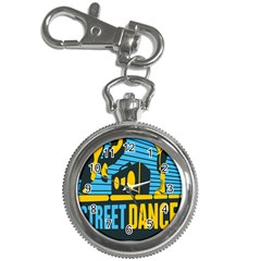 Street Dance R&b Music Key Chain Watches by Mariart