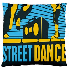 Street Dance R&b Music Large Cushion Case (two Sides) by Mariart