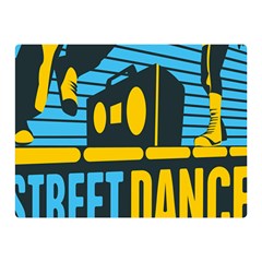 Street Dance R&b Music Double Sided Flano Blanket (mini)  by Mariart