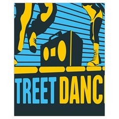 Street Dance R&b Music Drawstring Bag (small) by Mariart