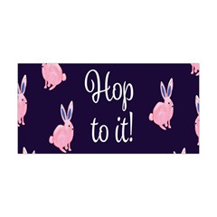 Rabbit Bunny Pink Purple Easter Animals Yoga Headband by Mariart