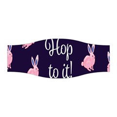 Rabbit Bunny Pink Purple Easter Animals Stretchable Headband by Mariart