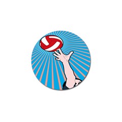 Volly Ball Sport Game Player Golf Ball Marker by Mariart