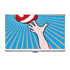 Volly Ball Sport Game Player Business Card Holders by Mariart