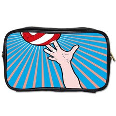 Volly Ball Sport Game Player Toiletries Bags by Mariart