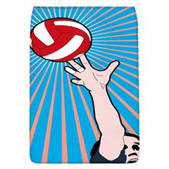 Volly Ball Sport Game Player Flap Covers (l)  by Mariart