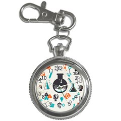 Science Chemistry Physics Key Chain Watches by Mariart