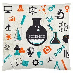 Science Chemistry Physics Standard Flano Cushion Case (one Side) by Mariart