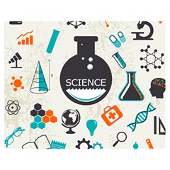 Science Chemistry Physics Double Sided Flano Blanket (medium)  by Mariart